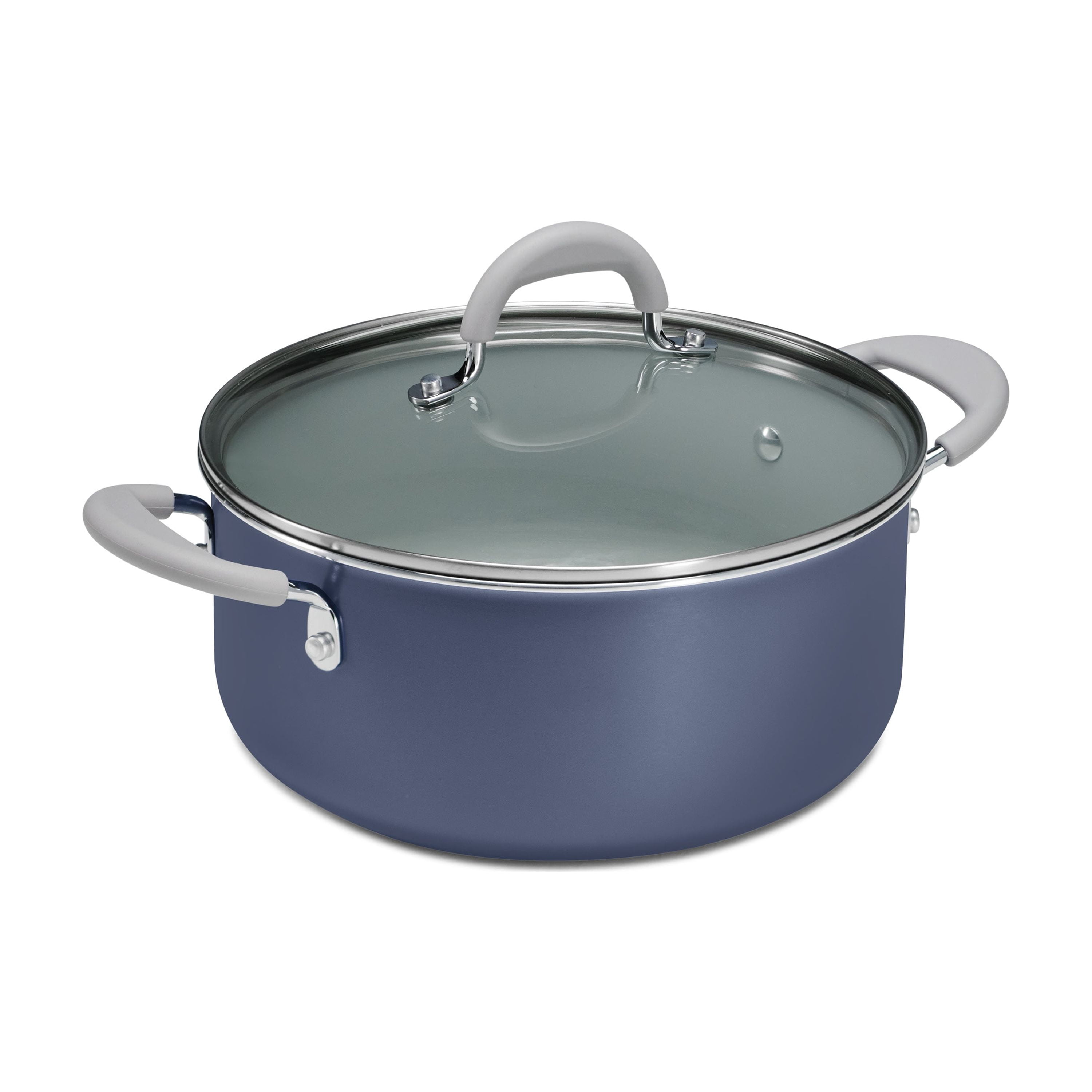 Tramontina 13-Piece Ceramic Cookware Set, Everyday Collection - Blue Bering Sea