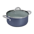 thumbnail image 4 of Tramontina 13-Piece Ceramic Cookware Set, Everyday Collection - Blue Bering Sea, 4 of 19