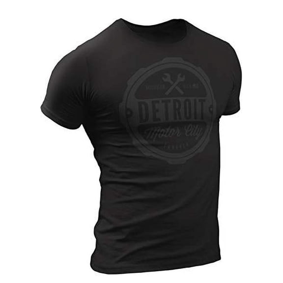 Detroit T Shirts Unisex S M L XL XXL - Motor City Forever T-Shirt — Detroit Tee Shirts by DETROIṬ★REBELS