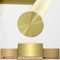 thumbnail image 3 of KES Stainless Steel Toilet Paper Holder, Wall-Mounted, Gold, 1 Count, 3 of 11