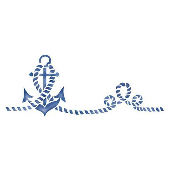 Small Anchor Wall Stencil SKU #862B by Designer Stencils