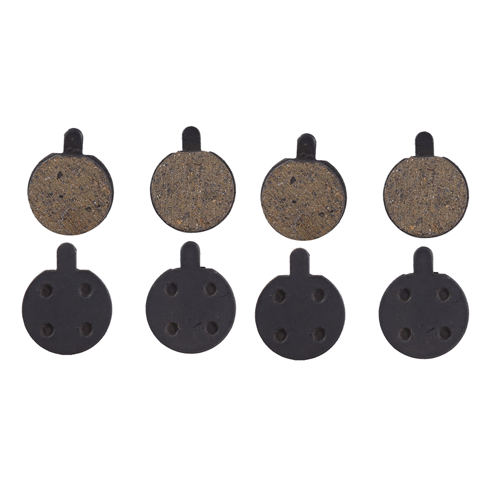 4 Paires Plaquettes Frein Disque Vélo Semi-métalliques - Compatibles Shimano, Tektro, Puissance Et Durabilité Accrues - 11