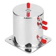 thumbnail image 2 of Mirror Polished Fuel Swirl Pot Aluminium Alloy 1.5 LT Fuel Surge Tanks Box for Race Drift Rally, 2 of 5