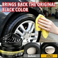 thumbnail image 6 of Tyre Nourish Cream, Tire Nourish Wax Cream, Tyre Nourish Cream Maintain Luster for Cars, UV Protection and Waterproof Coating, Designed to Enhance Vehicle Aesthetics Efficiently (2), 6 of 7