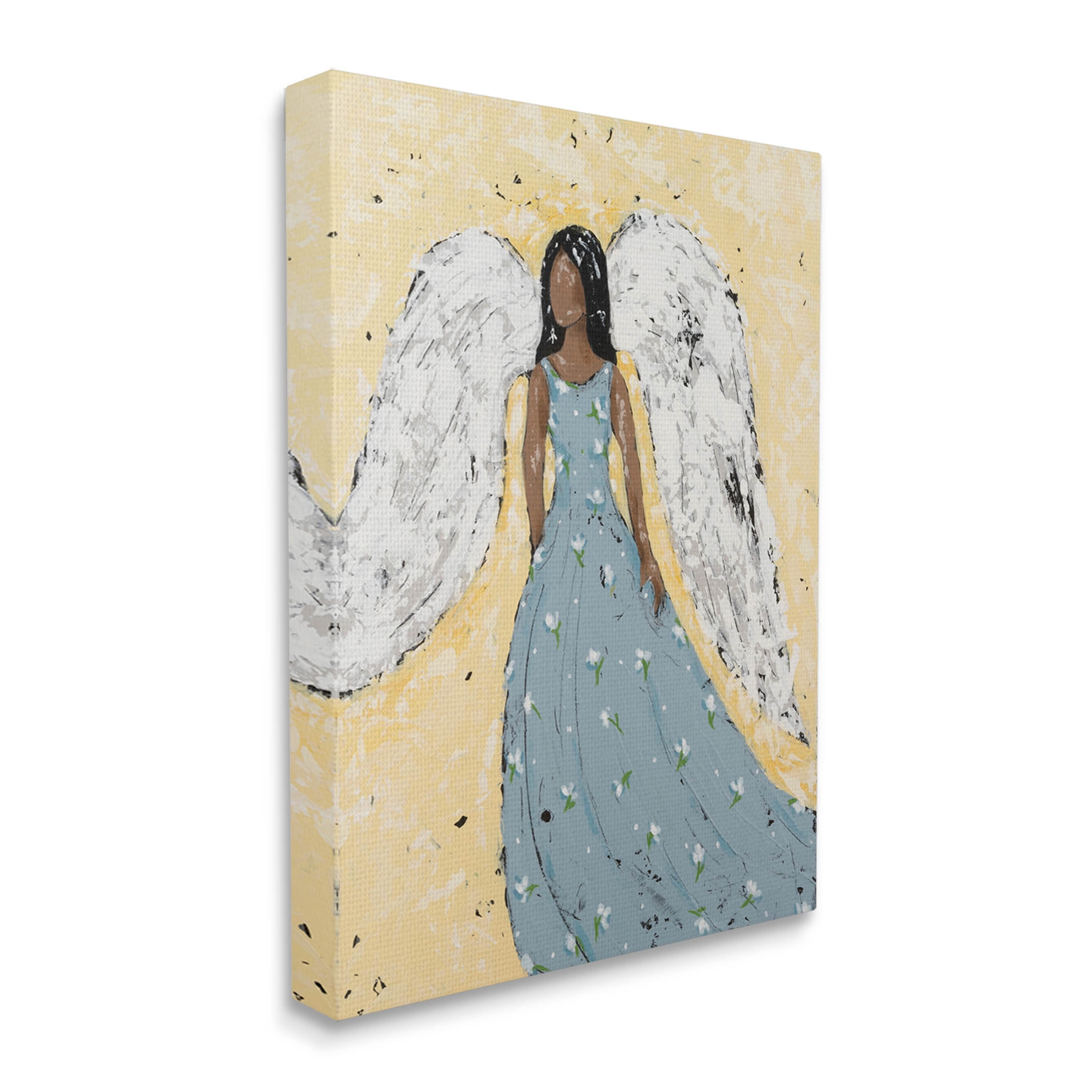 Stupell Industries Beautiful Angelic Woman Painting Painting Gallery Wrapped Canvas Print Wall Art, Design by Jade Reynolds