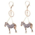 thumbnail image 4 of 2 Pcs Key Chain for Black Bag Phone Zebra Keychain Backpack Pendant, 4 of 8
