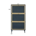 thumbnail image 6 of Cterwk Metal Door Shoe Rack Storage Cabinet, 6 of 9
