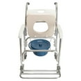 thumbnail image 2 of Ktaxon Commode Chair Multifunctional Aluminum Elder People Disabled People Pregnant Women Bath Chair White, 2 of 7