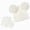 A40-White, variant on Ccpelsie Little/Big Kids Winter Hat Scarf Gloves Set - Girls Boys Beanie Hat Knit Warm Cap for Children(White,One Size)