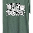 thumbnail image 3 of Pokémon - Eeveelutions Eevee  - Women's Short Sleeve Graphic T-Shirt, 3 of 5