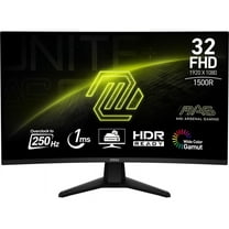 MSI 32" 250Hz (OC) VA FHD Gaming Monitor 81% Adobe RGB / 78% DCI-P3 /101% sRGB MAG 32C6X