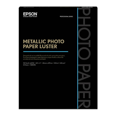 Epson S045596 Photo Paper Luster Metallic Photo Paper Luster