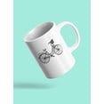 thumbnail image 3 of Retro Bicycle Sketch Design Mug Unisex's -Image by Shutterstock, 3 of 4