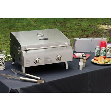 Cuisinart - Chef's Style Stainless Tabletop Grill - Stainless Steel