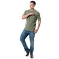 thumbnail image 2 of Wrangler Workwear Men's Short Sleeve Performance Ventilated Pocket T-Shirt, size S-5XL, 2 of 9