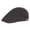 Black, variant on Men Outdoor Newsboy Beret Hats Solid Cotton Driving Golf Classic Adjustable Caps