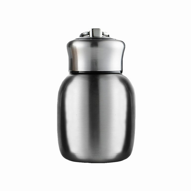 Jocoiot 12 oz Mini Water Bottle Small Stainless Steel Thermos - Insulated  Vacuum, Leak Proof, Keeps Drinks Hot/Cold - Ideal for Coffee, beverage