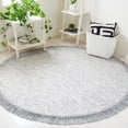 thumbnail image 2 of SAFAVIEH Vermont VRM701F Handmade Grey / Ivory Rug, 2 of 10
