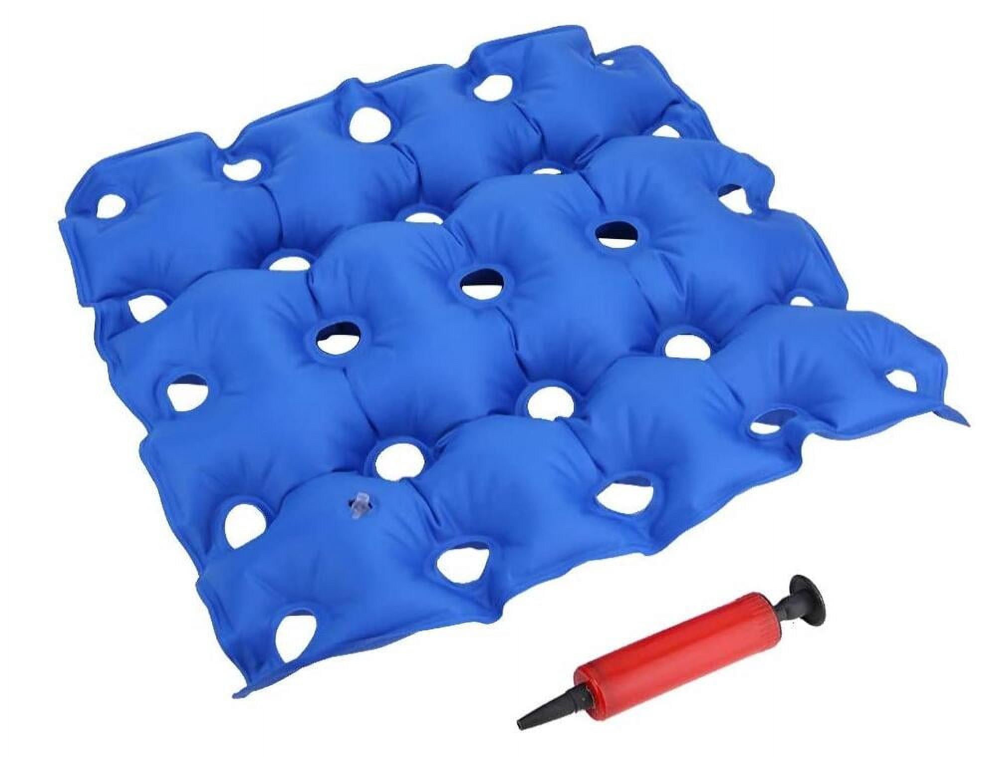 Cribun Bedsore Cushion Inflatable Seat Mattress Medical Wheel Chair Pads Anti Prevent Decubitus with Pump 17 X 17 Inch