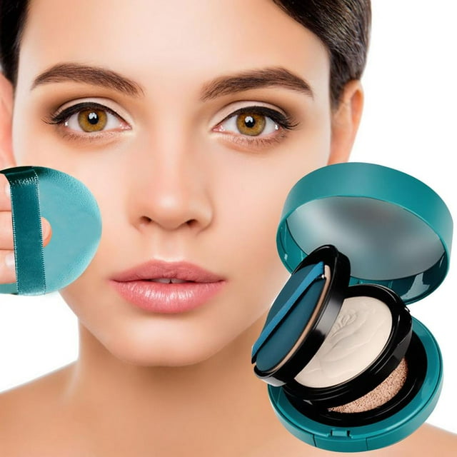 Compact Powder For Oily Skin 2 In 1 Poreless Pressed Powder And Makeup