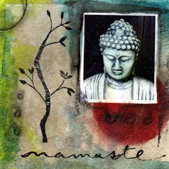 Namaste Canvas Art