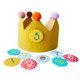 thumbnail image 1 of Corona de cumpleaños unisex Gorra de juguete de corona de doble cara Suministros de vestir de cumpleaños suaves, 1 of 8