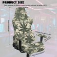 thumbnail image 2 of Whosucclay Green Camo Print Gaming Chair Covers, with Armrest Cover Computer Chairs Slipcovers Stretchable Elastic Machine Washable Gaming Chair Seat Cover with Zipper, 2 of 8