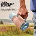 thumbnail image 6 of Ninja BlendBOSS 24-Oz Personal Blender, for Smoothies & Frozen Drinks, Travel Tumbler with LeakProof Lid and Chug Spout, Auto-iQ Technology, 1200 Peak Watts, DB300BL2 Glacier Blue, 6 of 9