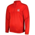 thumbnail image 2 of Men's Dunbrooke Red Kansas City Chiefs All-Star Tech Quarter-Zip Top, 2 of 4