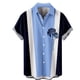 thumbnail image 1 of Camisas Para Hombre Manga Corta Camisa de manga corta con estampado digital 3d de ocio de tendencia de moda de playa de turismo de vacaciones de verano para hombres (Black, L), 1 of 5