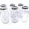 thumbnail image 5 of JARDEN HOME BRANDS 68100 Ball 6Pack 1/2Gallon Wide Mouth Jar 64 Oz, 5 of 5