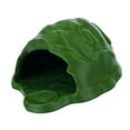 thumbnail image 1 of Refugios para reptiles, comedero para reptiles, plato resistente para alimentarlos, decoración de hábitat para ranas, tortugas y dragones barbudos. Verde, 1 of 8