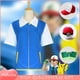 thumbnail image 2 of Pikachu Ash Ketchum Cosplay Mujeres Y Hombres Anime Azul Chamarra Sombrero Guantes Pokeball Conjuntos Niños Adultos Sudadera Entrenador Disfraz De Halloween, 2 of 4