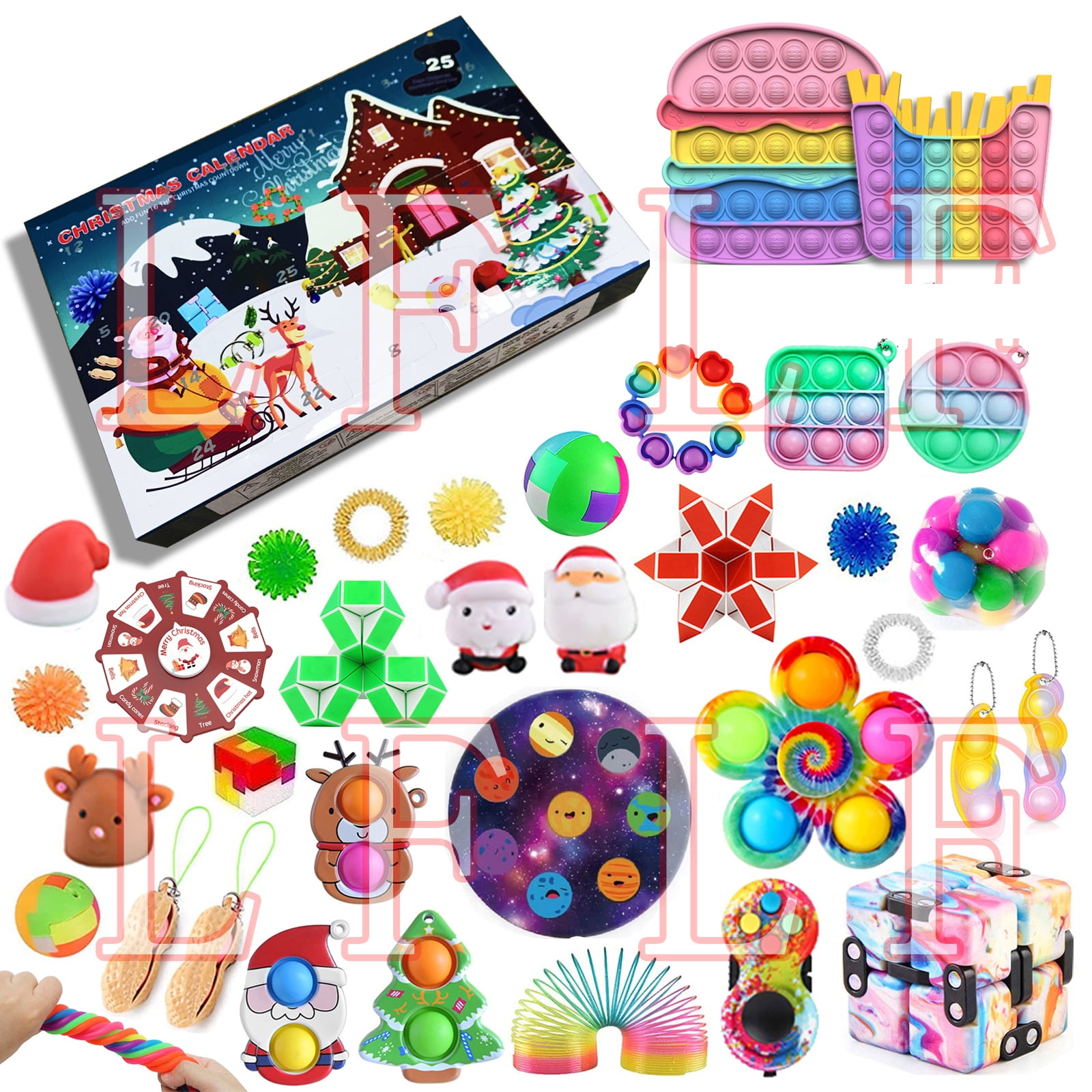 Advent Calendar 2021,Fidget Advent Calendars 2021,Advent Fidget