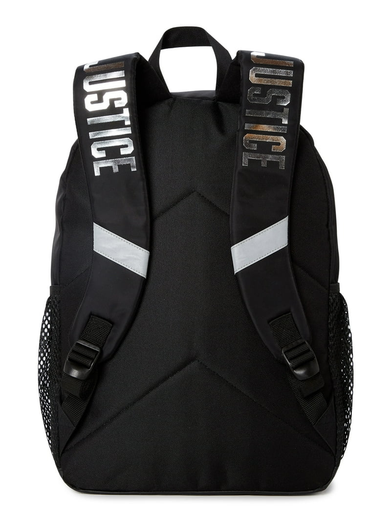 Justice Girls Sequins Pack 2-Piece Backpack Set Black  display picture 2