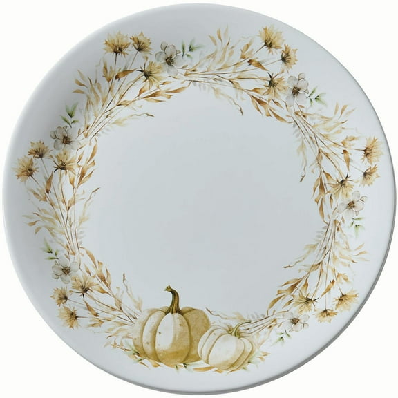 Park Designs Autumn Harvest Botanical Tan Platter