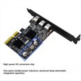 thumbnail image 4 of PCI-E X4 to Type-C Video Expansion Card Supports DP Video Desktop USB3.2 10G TYPE-C Port Monitor Dock Adapter Card, 4 of 8