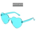 thumbnail image 1 of Gafas de sol con forma de corazón Gafas de sol con forma de amor Gafas sin montura de color gelatina Gafas con forma de corazón Gafas de colores deslumbrantes, 1 of 1