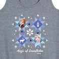 thumbnail image 3 of Disney Frozen 2 - Magic Of Snowflake - Women's Racerback Tank Top, 3 of 5