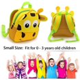 thumbnail image 5 of Mochila para niños pequeños, mochilas preescolares para bebés, niños y niñas, lindas mochilas de neopreno con dibujos animados para niños de 1 a 5 años, tamaño 9.45 "x 3.54" x 9.84 "(jirafa), 5 of 5