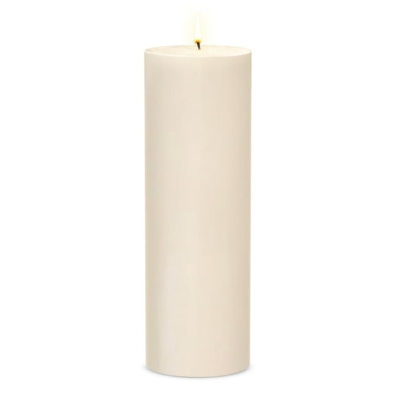Ivory Pillar Candles