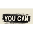 thumbnail image 2 of "You Can" Gym Culture Adult Natural Crew Neck Short Sleeve Tee-Large, 2 of 2