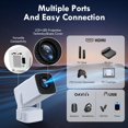 thumbnail image 4 of Mini Proyector Sepymp 2025 Mejorado 4K 1080P 350 ANSI 5W, 4 of 7