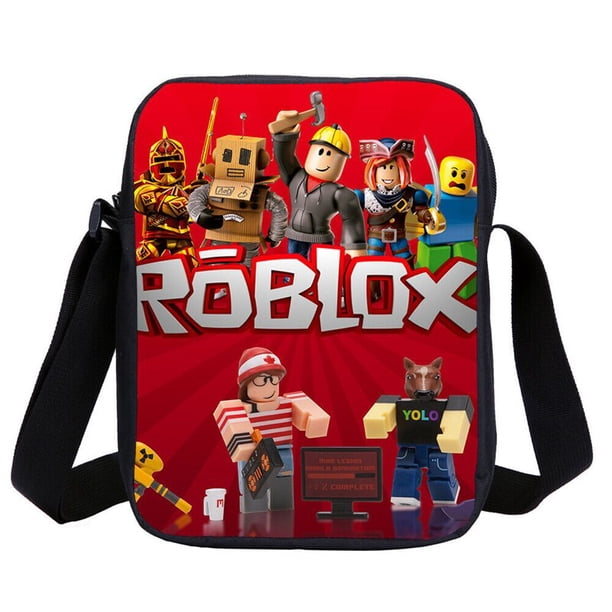 Mochilas escolares con estampado de dibujos animados para adolescentes, Mochila informal de nailon, Juego de 4 unidades