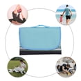 thumbnail image 6 of Unique Bargains Picnic Blanket Waterproof Beach Mat Lightweight with Handle Multicolor, 6 of 7