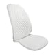 thumbnail image 4 of Funda de cojín para asiento de coche, cómoda, accesorios para el interior del coche, asientos delanteros Blanco, 4 of 9