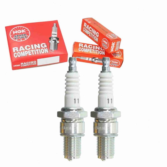 2 pc NGK 2773 Racing Spark Plugs for 723 N57DR Ignition Wire Secondary