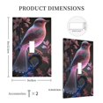 thumbnail image 3 of Kdxio Bird6 Decorator Light Switch or Receptacle Outlet Wall Plate Decorator Wall Plate Child Safe Outlet Cover-Style T, 3 of 6