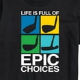 thumbnail image 3 of Instant Message - Life is Full of Epic Choice Golf  - Men's Short Sleeve Graphic T-shirt, 3 of 6