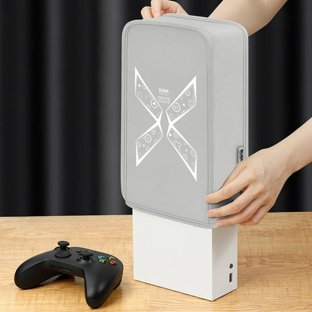 BUBM para la cubierta a prueba de polvo de la consola de juegos de la serie Xbox para Xbox S (gris)